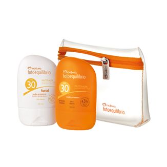 Kit fotoequilibrio loçao alta proteção fps 30 50ml